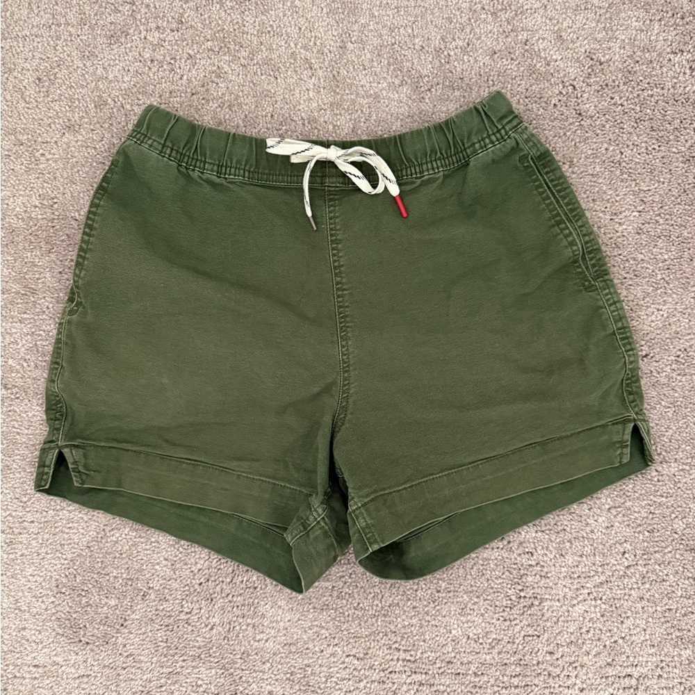 Topo Designs Olive Green Women's Shorts